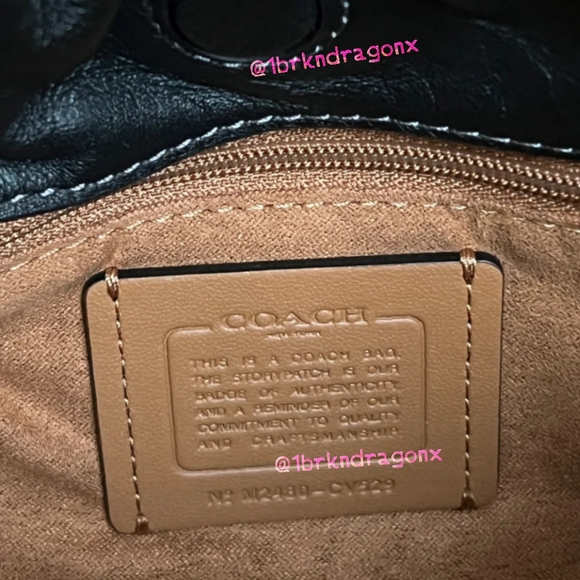 NWT Coach Leather Authentic Pristine Crossbody Convertible Handbag - Picture 8 of 16